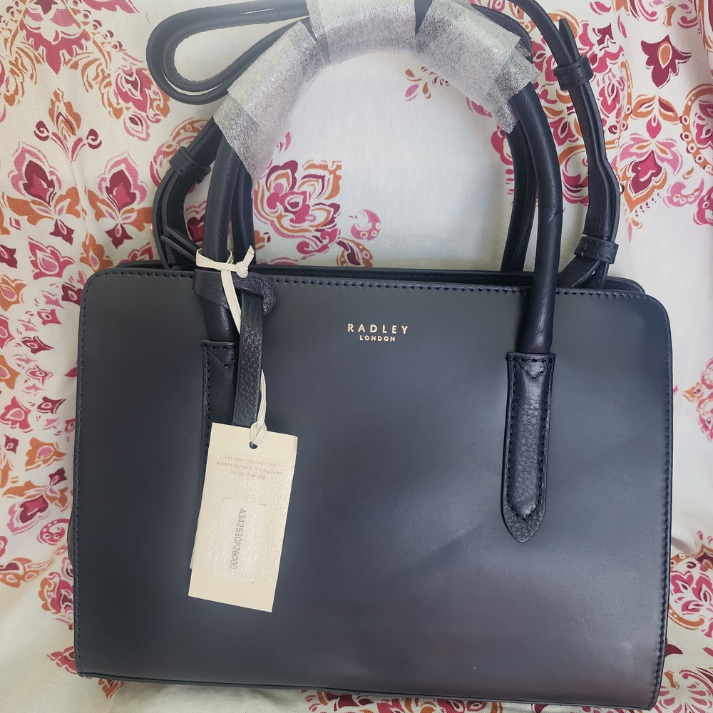 Radley London Navy Handbag
